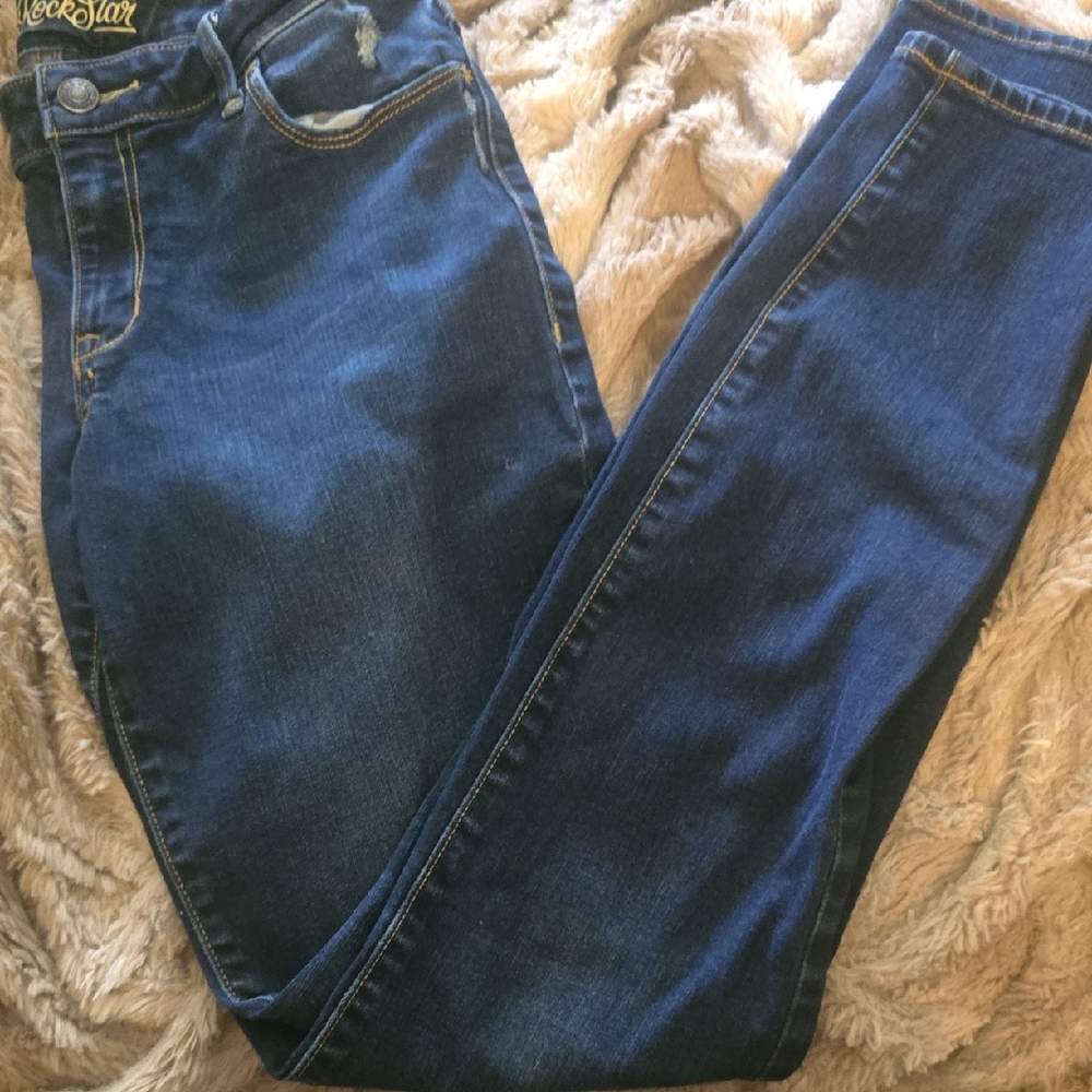 Dark Blue Women's Skinny Jeans